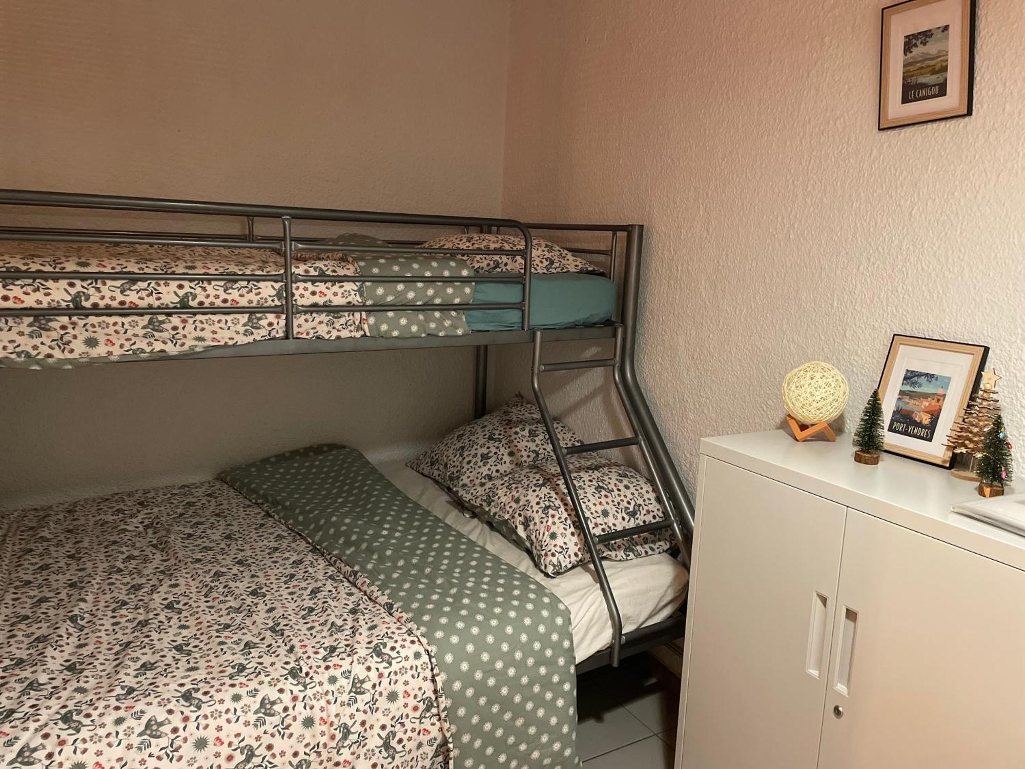 Studio Cosy A 300M De La Mer, Face Aux Festivals, Derriere La Night Life Le Barcares Bagian luar foto